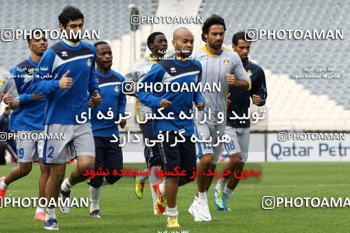 1058057, Tehran, , AFC Champions League 2012, Al-Gharafa SC Football Team Training Session on 2012/04/16 at Azadi Stadium