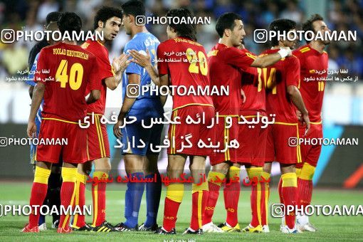 1060711, Tehran, Iran, Iran Pro League، Persian Gulf Cup، 2010-11 season، First Leg، Week 2، Esteghlal ۱ v 2 Foulad Khouzestan on 2010/07/31 at Azadi Stadium