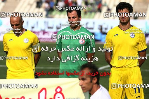 1067345, Tehran, [*parameter:4*], Iran Pro League، Persian Gulf Cup، 2010-11 season، First Leg، Week 3، Steel Azin ۱ v ۱ Naft Tehran on 2010/08/06 at Shahid Dastgerdi Stadium