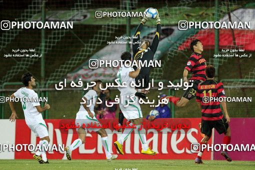 1071119, Isfahan,Fooladshahr, Iran, AFC Champions League 2010, Quarter-final, Going Play, Zob Ahan Esfahan 2 v 1 Pohang Steelers on 2010/09/15 at Foolad Shahr Stadium