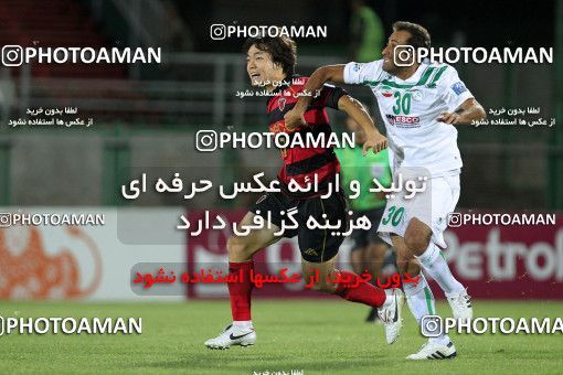 1071090, Isfahan,Fooladshahr, Iran, AFC Champions League 2010, Quarter-final, Going Play, Zob Ahan Esfahan 2 v 1 Pohang Steelers on 2010/09/15 at Foolad Shahr Stadium