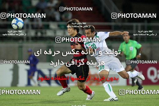 1071124, Isfahan,Fooladshahr, Iran, AFC Champions League 2010, Quarter-final, Going Play, Zob Ahan Esfahan 2 v 1 Pohang Steelers on 2010/09/15 at Foolad Shahr Stadium