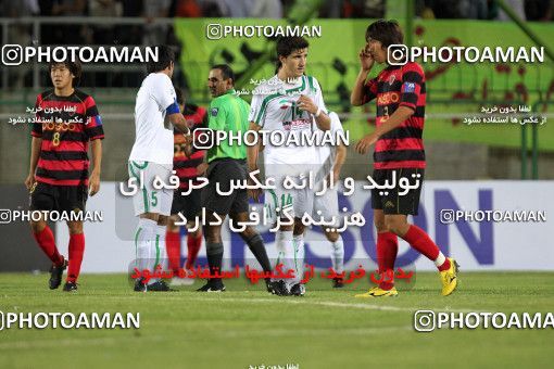 1071126, Isfahan,Fooladshahr, Iran, AFC Champions League 2010, Quarter-final, Going Play, Zob Ahan Esfahan 2 v 1 Pohang Steelers on 2010/09/15 at Foolad Shahr Stadium