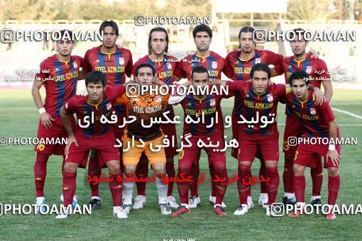 1072853, Tehran, [*parameter:4*], Iran Pro League، Persian Gulf Cup، 2010-11 season، First Leg، Week 9، Steel Azin 2 v ۱ Sanat Naft Abadan on 2010/09/18 at Shahid Dastgerdi Stadium