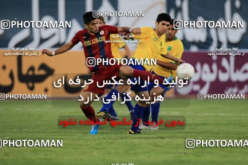 1071978, Tehran, [*parameter:4*], Iran Pro League، Persian Gulf Cup، 2010-11 season، First Leg، Week 9، Steel Azin 2 v ۱ Sanat Naft Abadan on 2010/09/18 at Shahid Dastgerdi Stadium