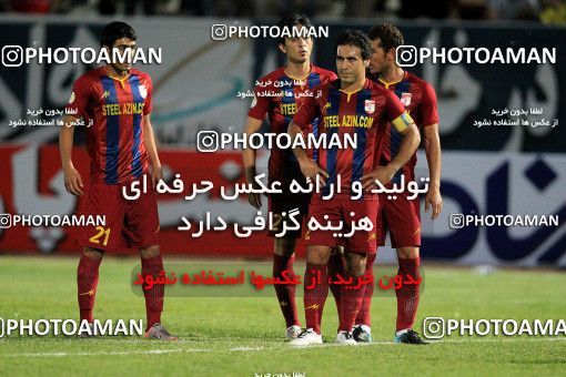 1071985, Tehran, [*parameter:4*], Iran Pro League، Persian Gulf Cup، 2010-11 season، First Leg، Week 9، Steel Azin 2 v ۱ Sanat Naft Abadan on 2010/09/18 at Shahid Dastgerdi Stadium