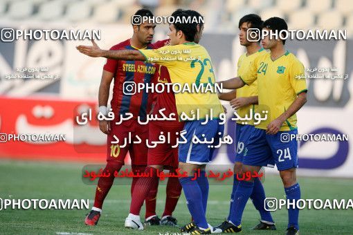 1072900, Tehran, [*parameter:4*], لیگ برتر فوتبال ایران، Persian Gulf Cup، Week 9، First Leg، Steel Azin 2 v 1 Sanat Naft Abadan on 2010/09/18 at Shahid Dastgerdi Stadium