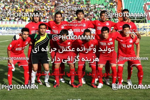 1073674, Isfahan,Fooladshahr, [*parameter:4*], لیگ برتر فوتبال ایران، Persian Gulf Cup، Week 10، First Leg، Sepahan 5 v 0 Steel Azin on 2010/10/10 at Foolad Shahr Stadium