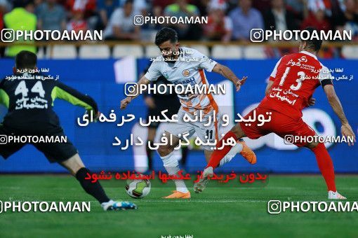 1074517, Tehran, [*parameter:4*], Iran Pro League، Persian Gulf Cup، 2017-18 season، Second Leg، Week 26، Persepolis ۱ v 2 Saipa on 2018/03/29 at Azadi Stadium