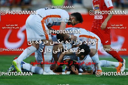 1074545, Tehran, [*parameter:4*], Iran Pro League، Persian Gulf Cup، 2017-18 season، Second Leg، Week 26، Persepolis ۱ v 2 Saipa on 2018/03/29 at Azadi Stadium