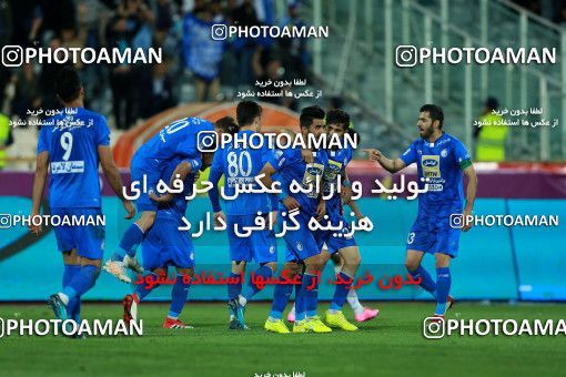 1091901, Tehran, [*parameter:4*], Iran Pro League، Persian Gulf Cup، 2017-18 season، Second Leg، Week 27، Esteghlal 4 v ۱ Siah Jamegan on 2018/04/06 at Azadi Stadium