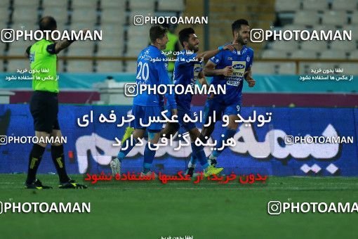 1083719, Tehran, [*parameter:4*], Iran Pro League، Persian Gulf Cup، 2017-18 season، Second Leg، Week 27، Esteghlal 4 v ۱ Siah Jamegan on 2018/04/06 at Azadi Stadium