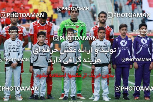 1106801, Tehran, [*parameter:4*], Iran Pro League، Persian Gulf Cup، 2017-18 season، Second Leg، Week 28، Persepolis ۱ v ۱ Pars Jonoubi Jam on 2018/04/11 at Azadi Stadium