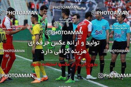 1107124, Tehran, [*parameter:4*], Iran Pro League، Persian Gulf Cup، 2017-18 season، Second Leg، Week 28، Persepolis ۱ v ۱ Pars Jonoubi Jam on 2018/04/11 at Azadi Stadium