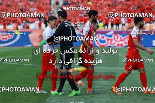 1096190, Tehran, [*parameter:4*], Iran Pro League، Persian Gulf Cup، 2017-18 season، Second Leg، Week 28، Persepolis ۱ v ۱ Pars Jonoubi Jam on 2018/04/11 at Azadi Stadium