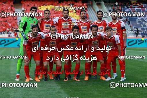 1106696, Tehran, [*parameter:4*], Iran Pro League، Persian Gulf Cup، 2017-18 season، Second Leg، Week 28، Persepolis ۱ v ۱ Pars Jonoubi Jam on 2018/04/11 at Azadi Stadium