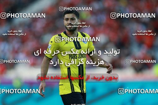 1096261, Tehran, [*parameter:4*], Iran Pro League، Persian Gulf Cup، 2017-18 season، Second Leg، Week 28، Persepolis ۱ v ۱ Pars Jonoubi Jam on 2018/04/11 at Azadi Stadium