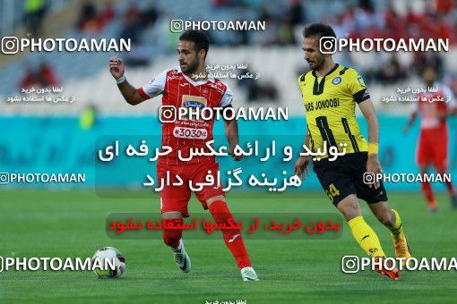 1106765, Tehran, [*parameter:4*], Iran Pro League، Persian Gulf Cup، 2017-18 season، Second Leg، Week 28، Persepolis ۱ v ۱ Pars Jonoubi Jam on 2018/04/11 at Azadi Stadium