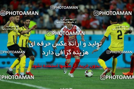 1106708, Tehran, [*parameter:4*], Iran Pro League، Persian Gulf Cup، 2017-18 season، Second Leg، Week 28، Persepolis ۱ v ۱ Pars Jonoubi Jam on 2018/04/11 at Azadi Stadium