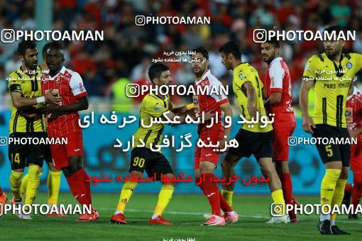 1106851, Tehran, [*parameter:4*], Iran Pro League، Persian Gulf Cup، 2017-18 season، Second Leg، Week 28، Persepolis ۱ v ۱ Pars Jonoubi Jam on 2018/04/11 at Azadi Stadium