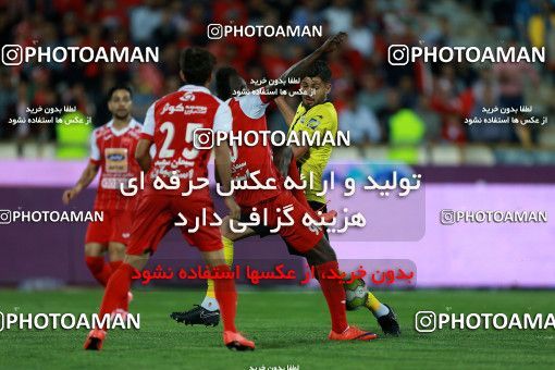 1106822, Tehran, [*parameter:4*], Iran Pro League، Persian Gulf Cup، 2017-18 season، Second Leg، Week 28، Persepolis ۱ v ۱ Pars Jonoubi Jam on 2018/04/11 at Azadi Stadium