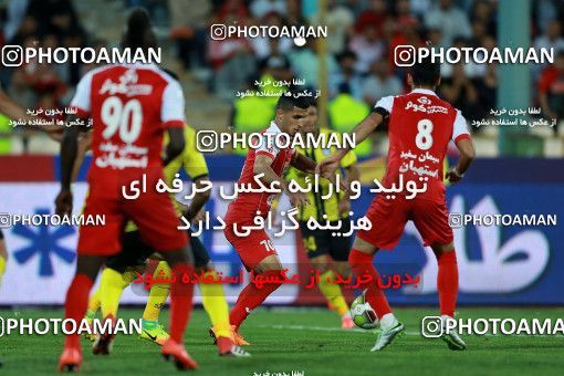 1096564, Tehran, [*parameter:4*], Iran Pro League، Persian Gulf Cup، 2017-18 season، Second Leg، Week 28، Persepolis ۱ v ۱ Pars Jonoubi Jam on 2018/04/11 at Azadi Stadium