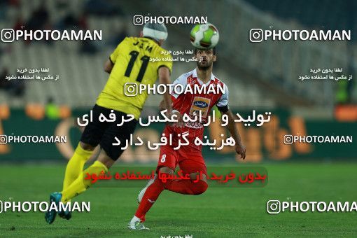 1096594, Tehran, [*parameter:4*], Iran Pro League، Persian Gulf Cup، 2017-18 season، Second Leg، Week 28، Persepolis ۱ v ۱ Pars Jonoubi Jam on 2018/04/11 at Azadi Stadium