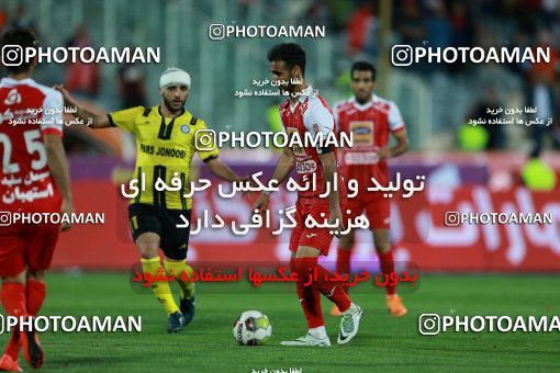 1096346, Tehran, [*parameter:4*], Iran Pro League، Persian Gulf Cup، 2017-18 season، Second Leg، Week 28، Persepolis ۱ v ۱ Pars Jonoubi Jam on 2018/04/11 at Azadi Stadium