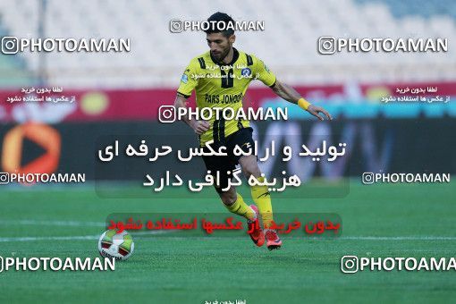 1089594, Tehran, [*parameter:4*], Iran Pro League، Persian Gulf Cup، 2017-18 season، Second Leg، Week 28، Persepolis ۱ v ۱ Pars Jonoubi Jam on 2018/04/11 at Azadi Stadium