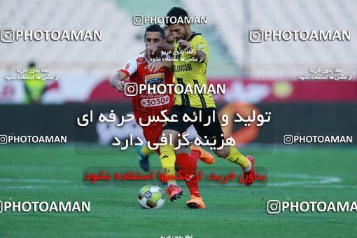 1089898, Tehran, [*parameter:4*], Iran Pro League، Persian Gulf Cup، 2017-18 season، Second Leg، Week 28، Persepolis ۱ v ۱ Pars Jonoubi Jam on 2018/04/11 at Azadi Stadium