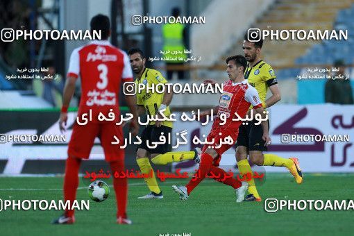 1089510, Tehran, [*parameter:4*], Iran Pro League، Persian Gulf Cup، 2017-18 season، Second Leg، Week 28، Persepolis ۱ v ۱ Pars Jonoubi Jam on 2018/04/11 at Azadi Stadium