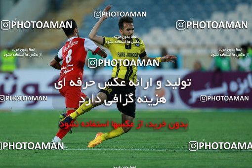 1089455, Tehran, [*parameter:4*], Iran Pro League، Persian Gulf Cup، 2017-18 season، Second Leg، Week 28، Persepolis ۱ v ۱ Pars Jonoubi Jam on 2018/04/11 at Azadi Stadium