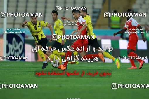 1089719, Tehran, [*parameter:4*], Iran Pro League، Persian Gulf Cup، 2017-18 season، Second Leg، Week 28، Persepolis ۱ v ۱ Pars Jonoubi Jam on 2018/04/11 at Azadi Stadium