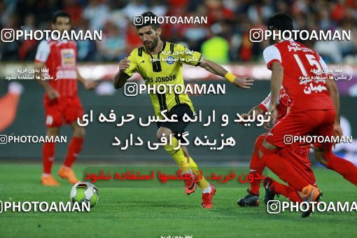 1089273, Tehran, [*parameter:4*], Iran Pro League، Persian Gulf Cup، 2017-18 season، Second Leg، Week 28، Persepolis ۱ v ۱ Pars Jonoubi Jam on 2018/04/11 at Azadi Stadium