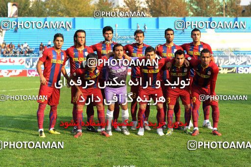 1091169, Tehran, [*parameter:4*], Iran Pro League، Persian Gulf Cup، 2010-11 season، First Leg، Week 14، Rah Ahan 3 v ۰ Steel Azin on 2010/11/05 at Ekbatan Stadium