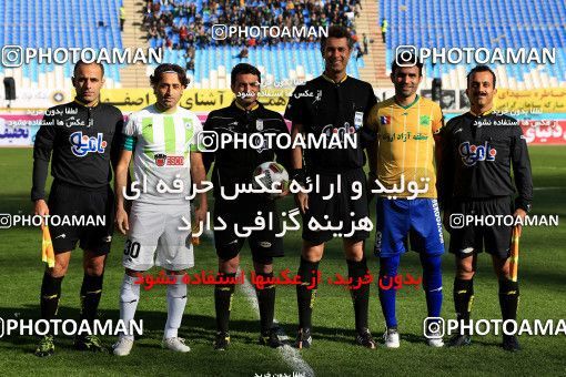 1095996, Isfahan, [*parameter:4*], Iran Pro League، Persian Gulf Cup، 2017-18 season، Second Leg، Week 20، Zob Ahan Esfahan 2 v ۱ Sanat Naft Abadan on 2018/01/18 at Naghsh-e Jahan Stadium