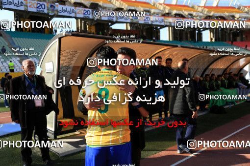 1095885, Isfahan, [*parameter:4*], Iran Pro League، Persian Gulf Cup، 2017-18 season، Second Leg، Week 20، Zob Ahan Esfahan 2 v ۱ Sanat Naft Abadan on 2018/01/18 at Naghsh-e Jahan Stadium