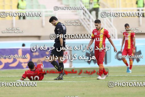 1100092, Ahvaz, [*parameter:4*], Iran Pro League، Persian Gulf Cup، 2017-18 season، Second Leg، Week 20، Foulad Khouzestan ۱ v 2 Paykan on 2018/02/15 at Ahvaz Ghadir Stadium