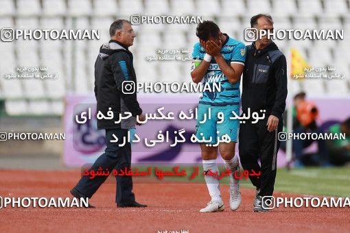 1107570, Tehran,Shahr Qods, [*parameter:4*], لیگ برتر فوتبال ایران، Persian Gulf Cup، Week 28، Second Leg، Paykan 0 v 0 Esteghlal Khouzestan on 2018/04/13 at Shahr-e Qods Stadium