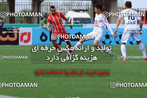 1135993, Rasht, Iran, Iran Pro League، Persian Gulf Cup، 2017-18 season، Second Leg، Week 28، Sepid Roud Rasht ۱ v ۰ Tractor S.C. on 2018/04/13 at Shahid Dr. Azodi Stadium