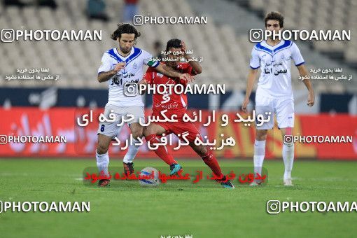 1151012, Tehran, Iran, Iran Pro League، Persian Gulf Cup، 2010-11 season، First Leg، Week 10، Persepolis 2 v 3 Malvan Bandar Anzali on 2010/10/10 at Azadi Stadium