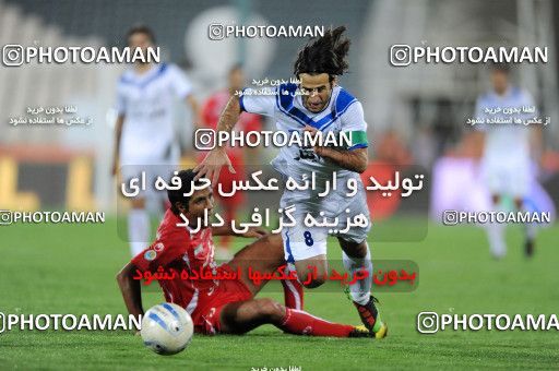 1151412, Tehran, Iran, Iran Pro League، Persian Gulf Cup، 2010-11 season، First Leg، Week 10، Persepolis 2 v 3 Malvan Bandar Anzali on 2010/10/10 at Azadi Stadium