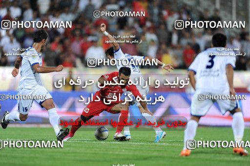 1151461, Tehran, Iran, لیگ برتر فوتبال ایران، Persian Gulf Cup، Week 10، First Leg، Persepolis 2 v 3 Malvan Bandar Anzali on 2010/10/10 at Azadi Stadium