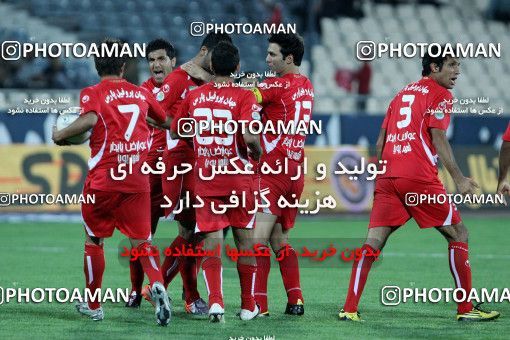 1150950, Tehran, Iran, Iran Pro League، Persian Gulf Cup، 2010-11 season، First Leg، Week 10، Persepolis 2 v 3 Malvan Bandar Anzali on 2010/10/10 at Azadi Stadium