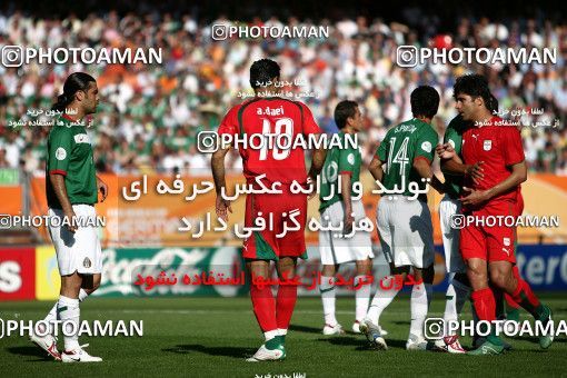 1146625, Nurenberg, Germany, 2006 FIFA World Cup, Group stage, Group D, Mexico [*parameter:140*] v [*parameter:139*] Iran on 2006/06/11 at ورزشگاه فرانکن