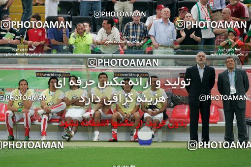 1147514, Frankfurt, Germany, 2006 FIFA World Cup, Group stage, Group D, Iran 0 v 2 Portugal on 2006/06/17 at Commerzbank-Arena