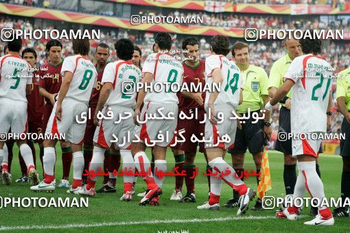 1147199, Frankfurt, Germany, 2006 FIFA World Cup, Group stage, Group D, Iran [*parameter:140*] v [*parameter:139*] Portugal on 2006/06/17 at Commerzbank-Arena