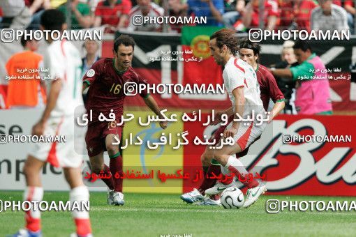 1147576, Frankfurt, Germany, 2006 FIFA World Cup, Group stage, Group D, Iran [*parameter:140*] v [*parameter:139*] Portugal on 2006/06/17 at Commerzbank-Arena