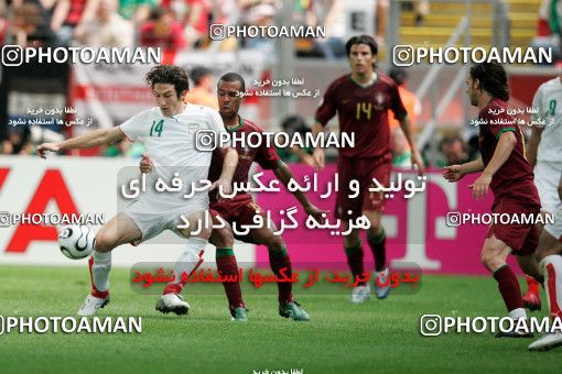 1147313, Frankfurt, Germany, 2006 FIFA World Cup, Group stage, Group D, Iran [*parameter:140*] v [*parameter:139*] Portugal on 2006/06/17 at Commerzbank-Arena