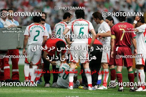 1147507, Frankfurt, Germany, 2006 FIFA World Cup, Group stage, Group D, Iran 0 v 2 Portugal on 2006/06/17 at Commerzbank-Arena